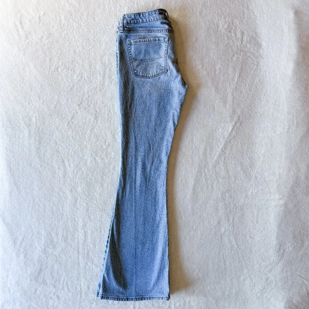 Women's B by Bullhead Pac Sun Jeans | Skinny Flare | Light Wash | Size 7 - Picture 4 of 14